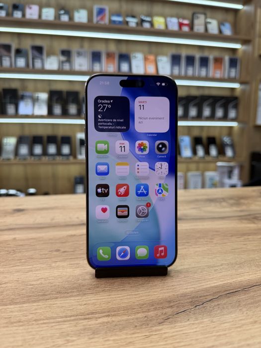 ‼️ iPhone 16 Pro Max 256Gb Desert - Sanatate bat.93% -Garantie 12 luni