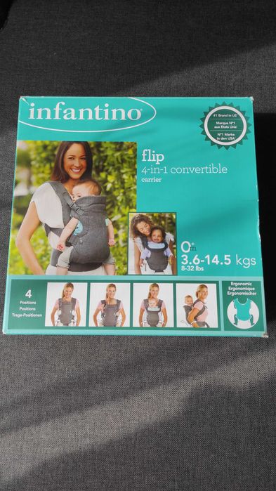 Marsupiu ergonomic bebe - 4 in 1 - 0m+ - 3.6Kg - 14.5kg