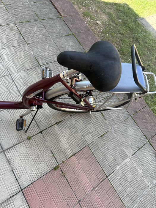 Bicicletă damă / oraș 28” – 6 viteze – scaun pasager – stare bună