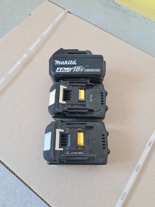 Baterii Makita defecte