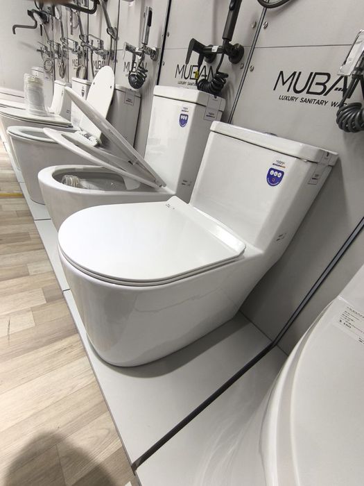 Унитазы Напольные Литой из Китая! Бренд MUBAN. Качественный+Гарантия.