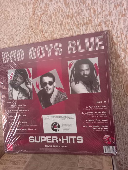 Виниловая пластинка "Bad Boys Blue"