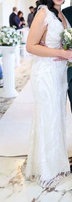 Rochie cununie purtată 1 dată!