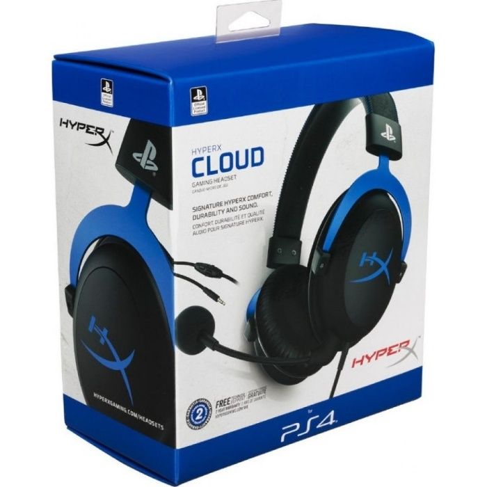 Casti HyperX Cloud Gaming Headset PS4 noi, pachet sigilat