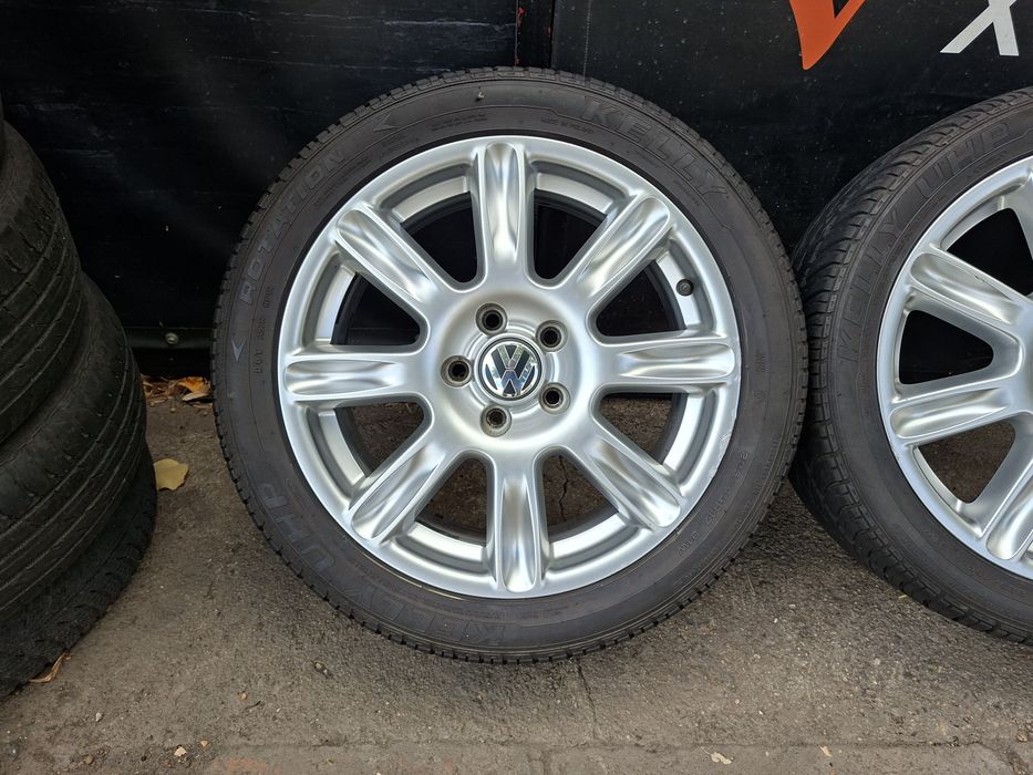 17" 5X112mm VW BBS, 5х112мм Фолксваген + 225/45/17 Летни гуми