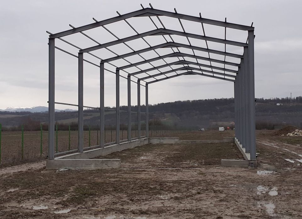 Vand hala metalica structura metalica spalatori auto service auto hala accept și variante auto