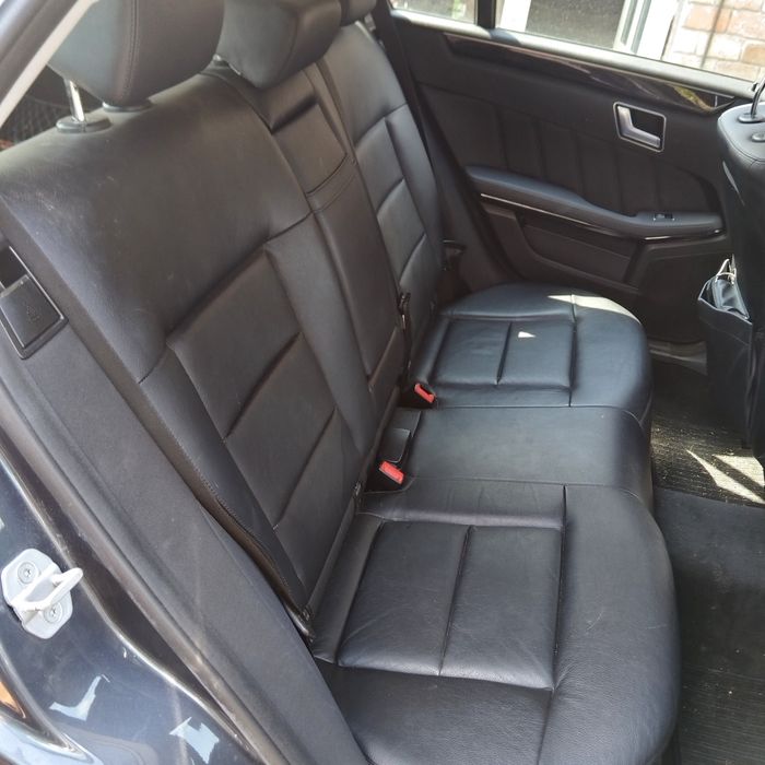 Interior piele neagra electric Mercedes E-Class w212 combi/break