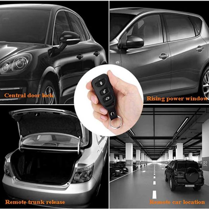 Telecomandă cheie auto pliabilă keyless închidere centralizată 2 mini emiţătoare