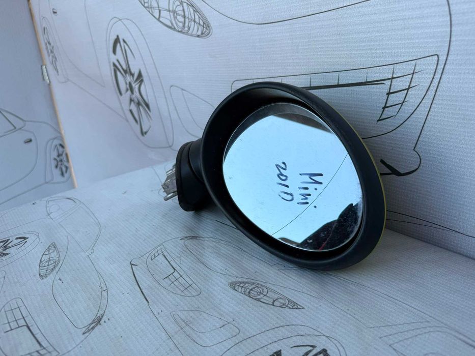 Oglindă Retrovizoare Dreaptă Electrică 5 Pini Mini One / Cooper R55 / R56 / R57 / R58 / R59 51162755638 / 2755638 2010 / [2007-2016] / (5B2)