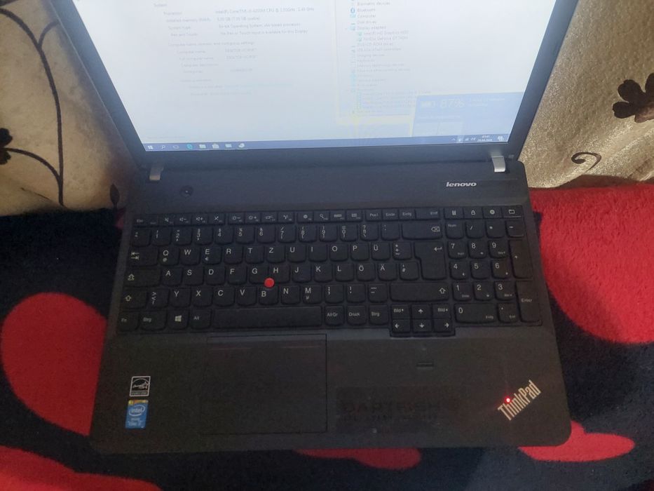 Laptop Lenovo Thinkpad Edge E540