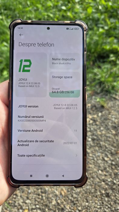 Vand xiaomi black shark 4 pro