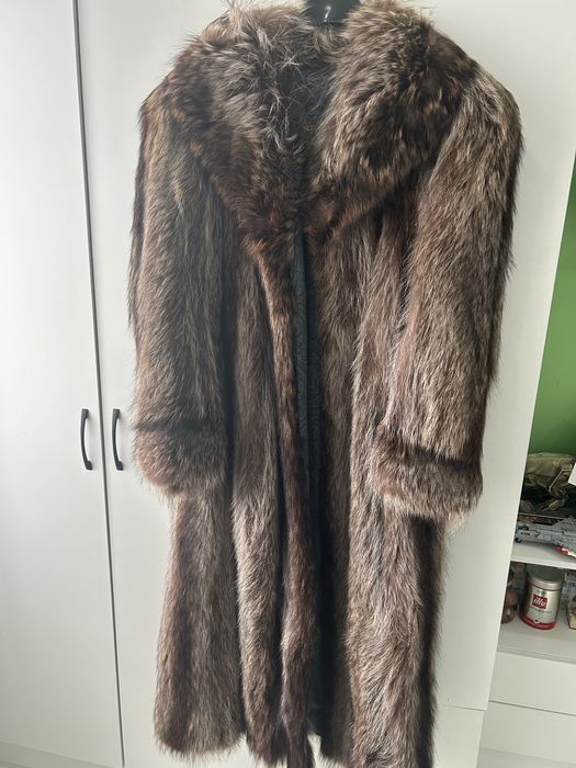 Палто естествен косъм