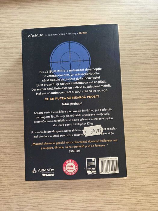 Billy Summers Stephen King si 12 reguli De Viata Jordan B. Peterson