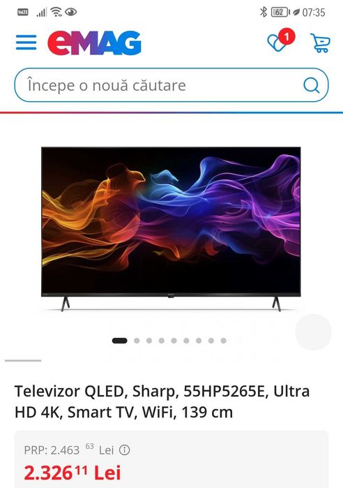 Vand televizor SHARP 4K Ultra HD