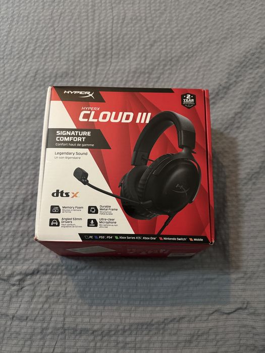 Наушники Hyper X cloud 3 поколения