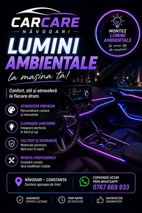 Polish Faruri ,Detailing Auto ,Electrica Auto,Diagnoza Auto ,Navigatii Auto , Lumini Ambientale Constanta-Navodari