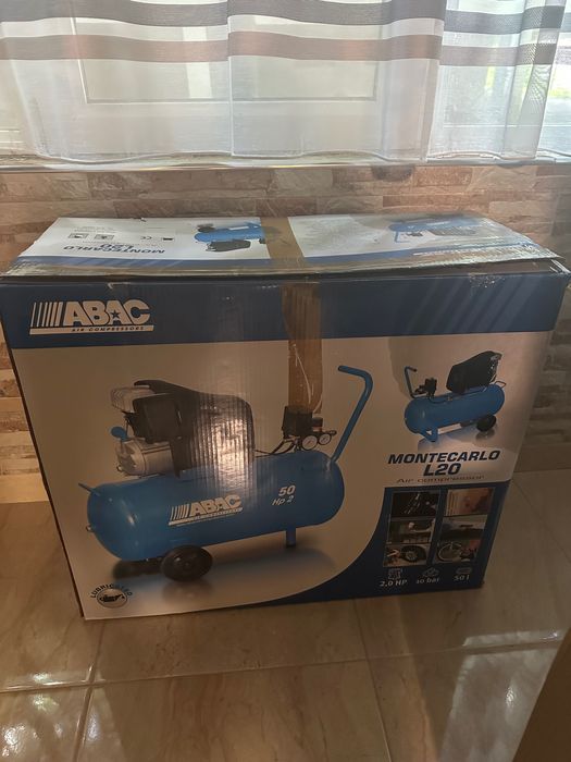 Compresor Aer Abac 50 litri Monte Carlo 10 Bar