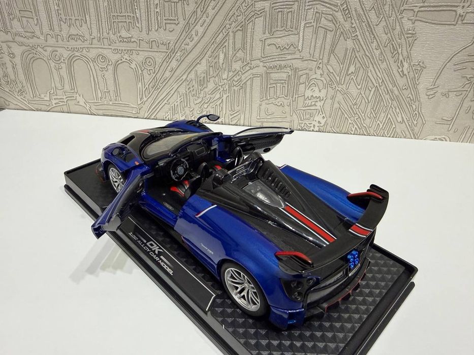 Pagani Huayra 1.32! Металлическая модель со светом и звуком