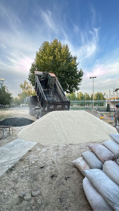 Кварцевый песок - Kvars qum - Oq qum