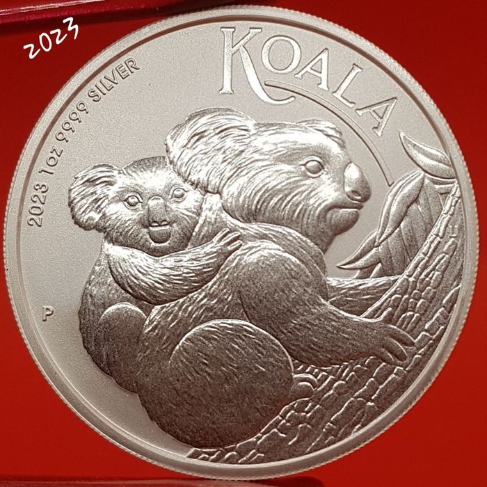 Koala 2009 - 2025 monede lingou argint 999