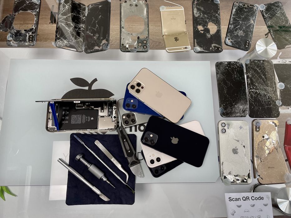 Display/Ecran/Spate/Baterie/Flex iPhone 12/13 Mini/14 Plus/15 Pro Max