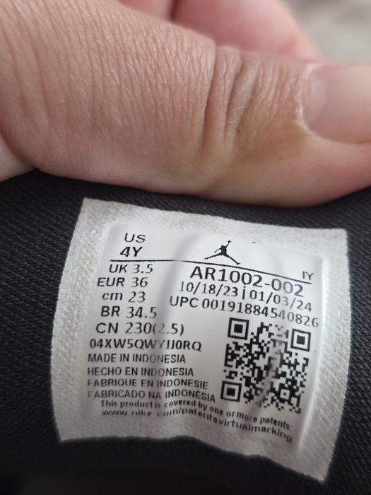 Adidasi nr 36 Jordan