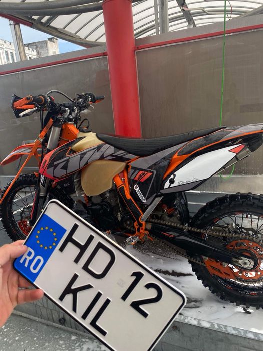 Vând KTM 250 EXC 2T 2016 înmatriculată!