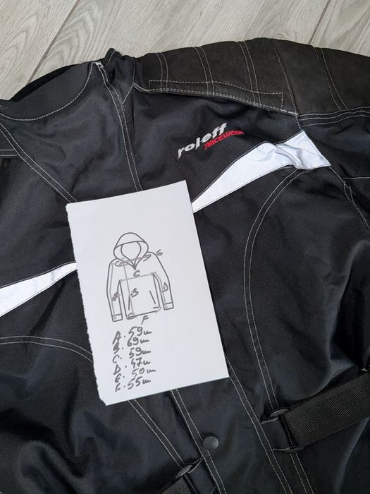 Costum moto roleff măsură M