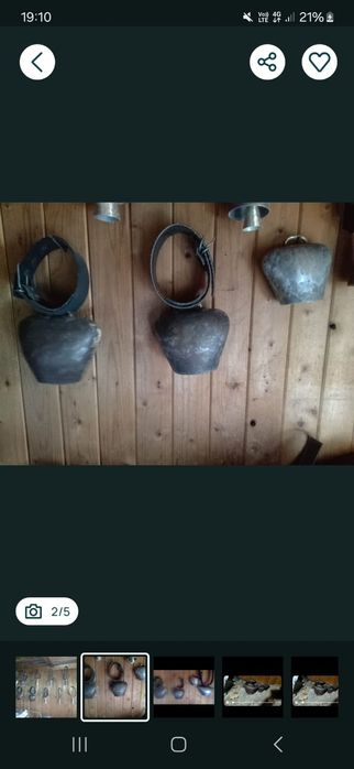 Vînd clopote tălăngi birji acioi