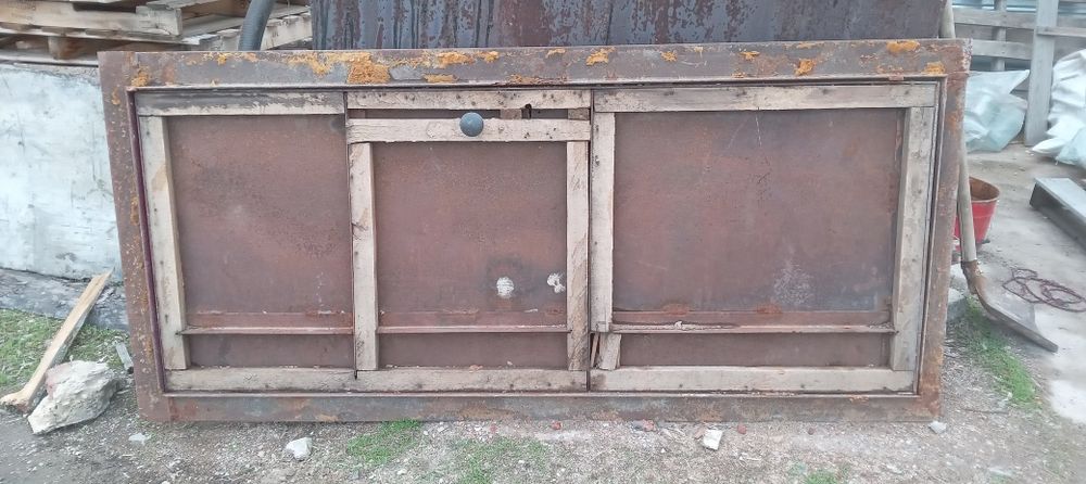 Дверь железный БУ