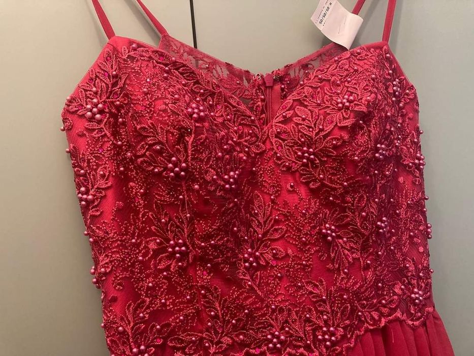 Rochie de ocazie lunga roz