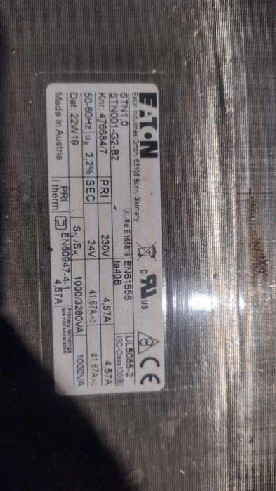 Transformator 220-24v 1000va