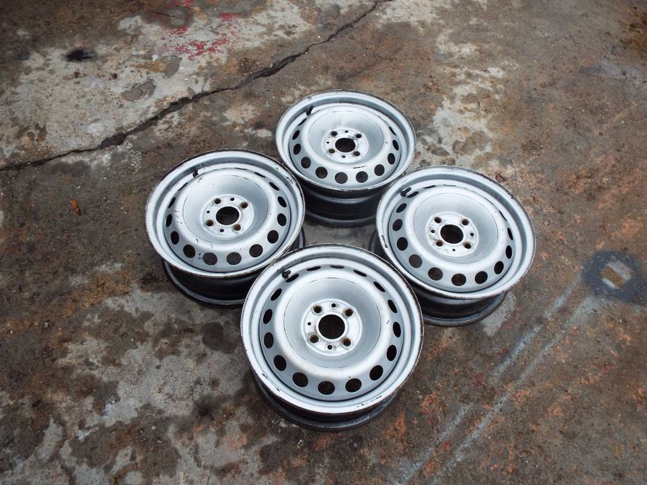 vand 4 jante de tabla pe 14" originale fiat doblo,albea,punto pret500r