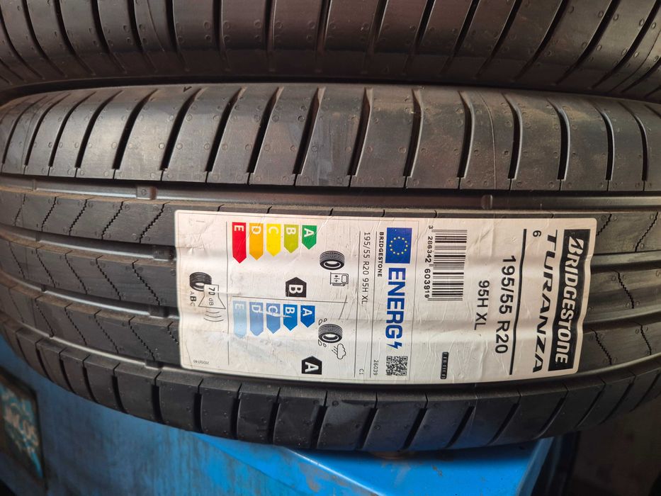 4 Anvelope de VARA - 195/55/20 - Bridgestone Turanza 6 - Renault SCENIC - NOU - DOT 2023 !