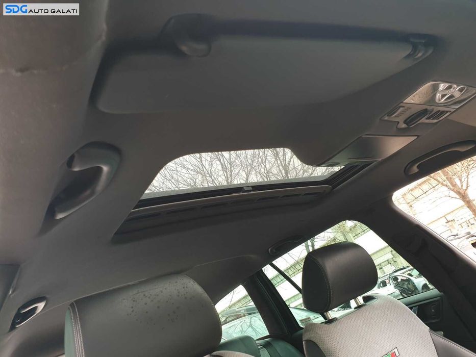 Plafon Tapiterie Tavan Textil Negru Fara Accesorii Modelul cu Trapa Skoda Octavia 2 VRS Break Combi 2004 - 2013 [C3601-1]