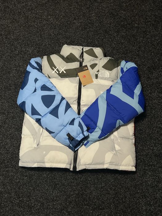 Geaca The North Face x Kaws Alba/Portocalie Premium / 2025