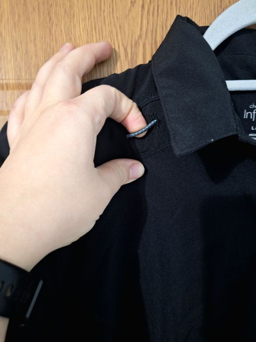 Rochie neagra medicala infinity marimea L