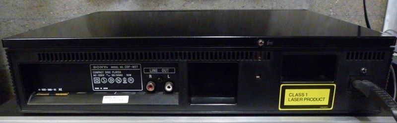 CD player SONY CDP-M27