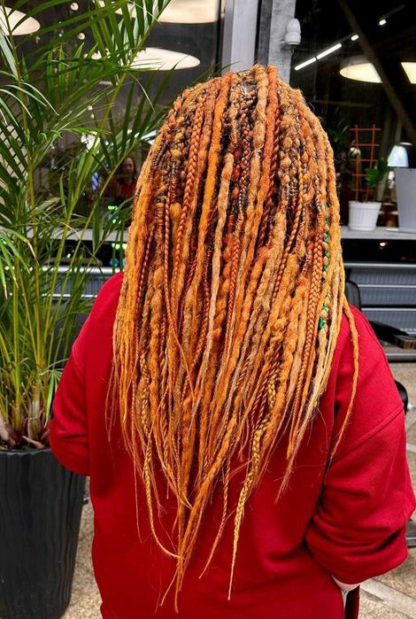 Комплект дред и кос 102 кончика