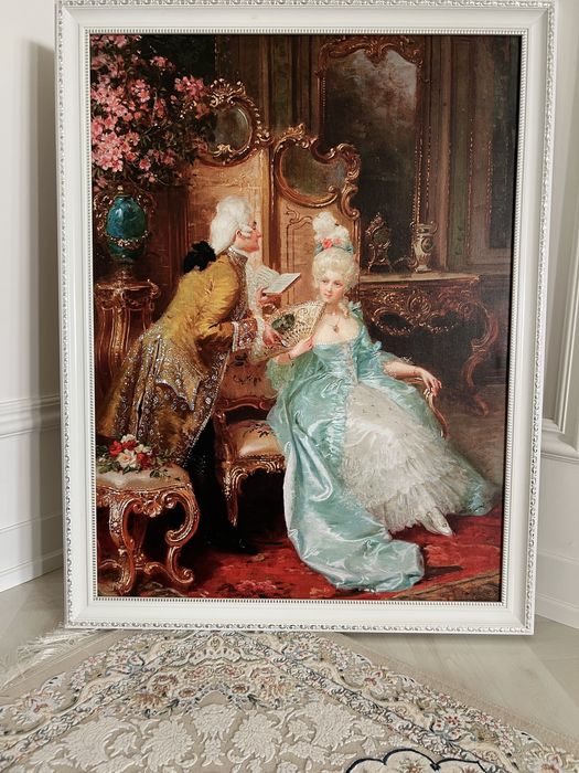 Картина Золотой век в классической раме