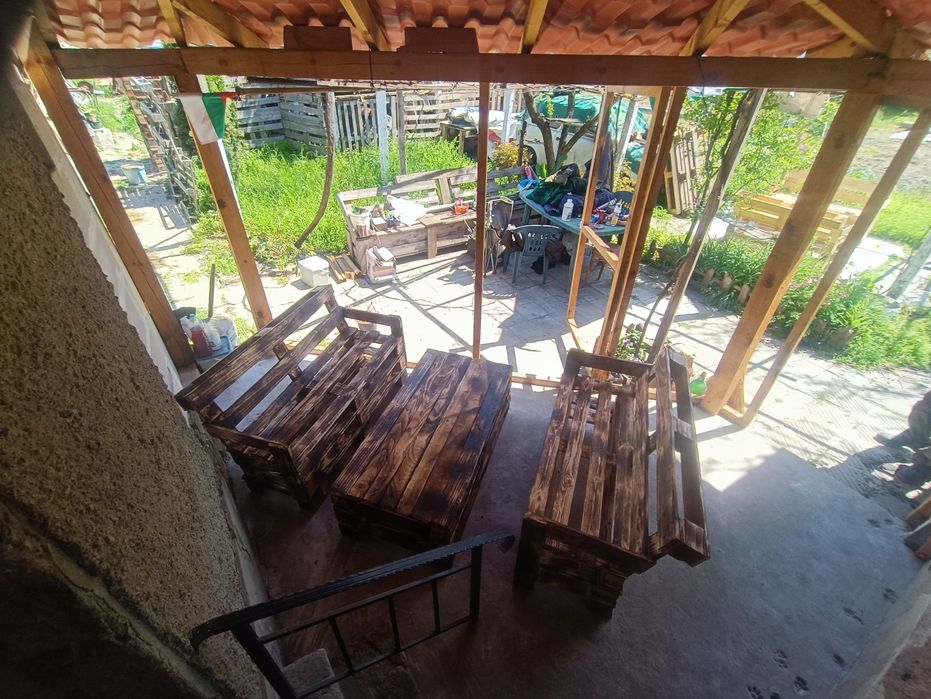 ПРОМОЦИЯ    Мебели от палети ,градински комплекти