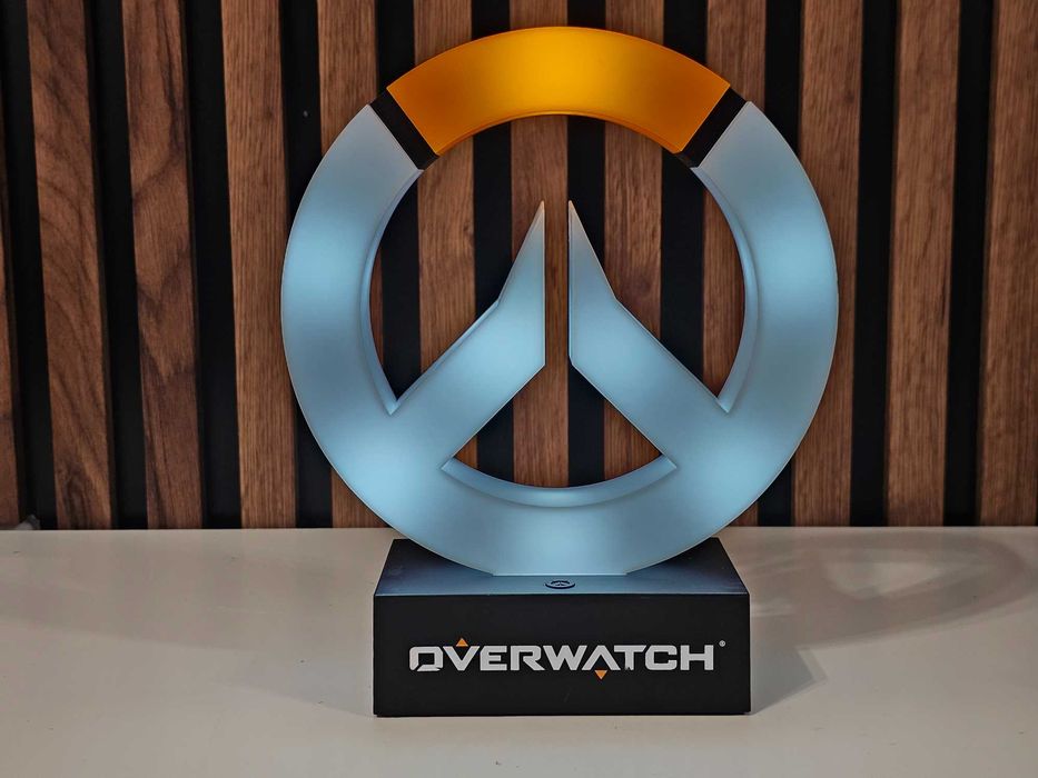 Lampa LED sigla Overwatch