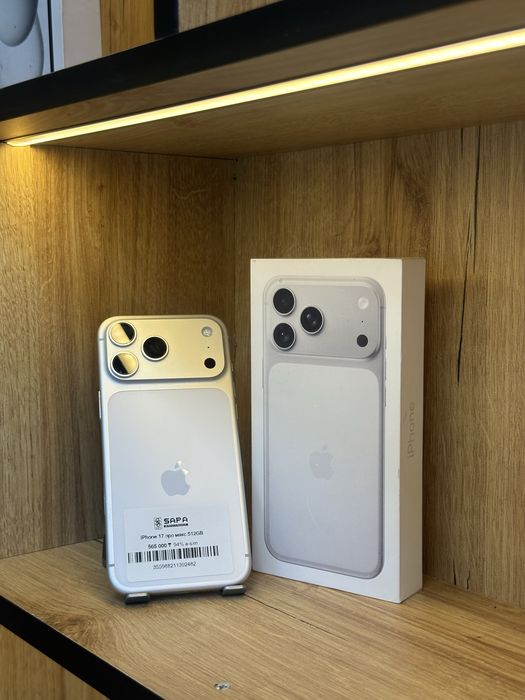 iphone 17 pro max silver 512gb    |    Sapa Smartphone