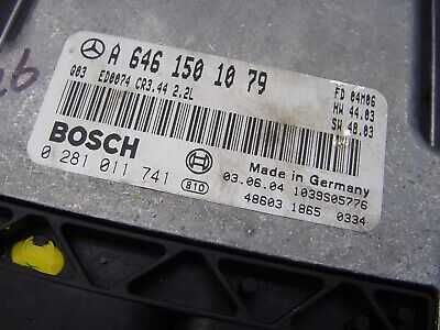 ECU Calculator  Mercedes C 2.2CDI  0281011741