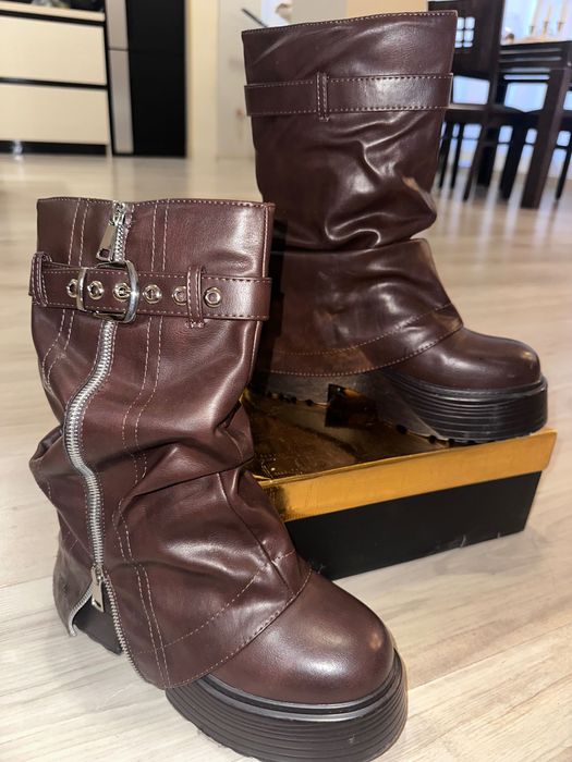 Ботуши естествена кожа