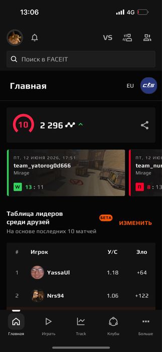 Продам faceit акк