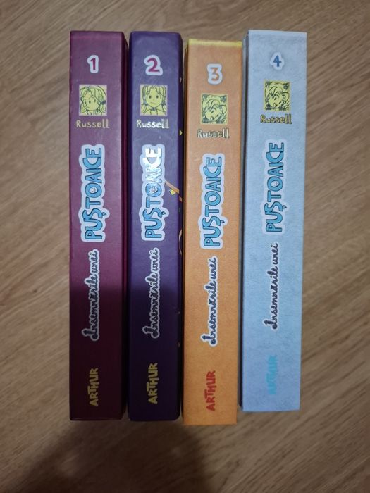 Set 4 volume. Însemnările unei puștoaice
