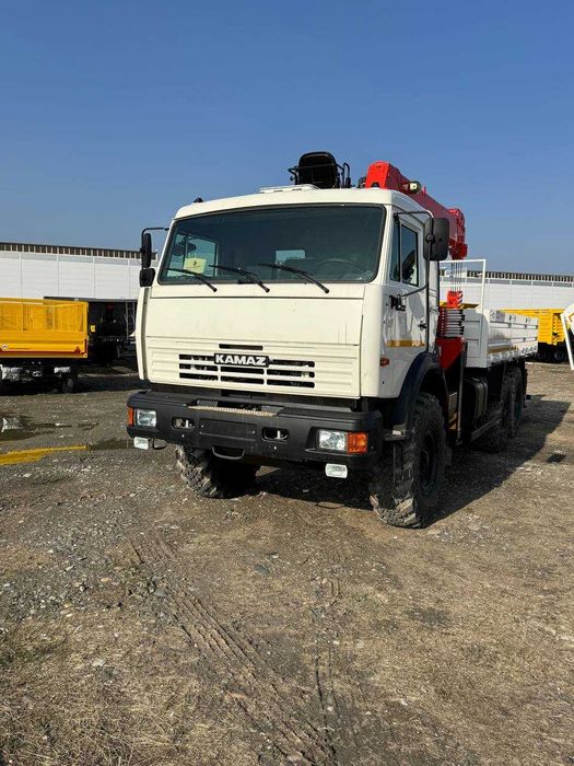 КАМАЗ 43118 с КМУ Kanglim 1256