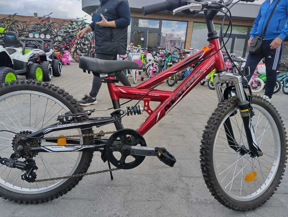 MATRIX Велосипед 20" FLASH червен