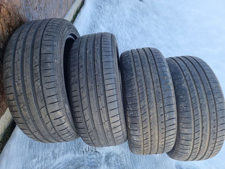 Jante 17 Dijon originale VW 5x112 anvelope vara 205 50 17 93w Golf,Pas